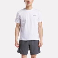 Polo Deportivo Reebok Hombre Cd Sm Logo Crew Tee 100240911 Blanco