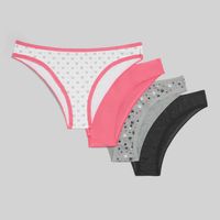 Pack X4 Calzones Mujer Hypnotic Feline