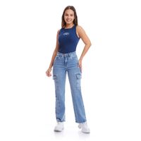 Jean Mujer Olenka Ii Metal Cargo