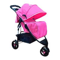 Coche 3 Ruedas Rosado- Eb1004Rs