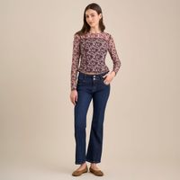 Jean Mujer Navy Amc Flare