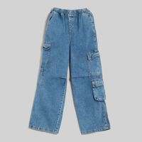 Jean Para Teen Niña Neon Vibes Cargo Zubito