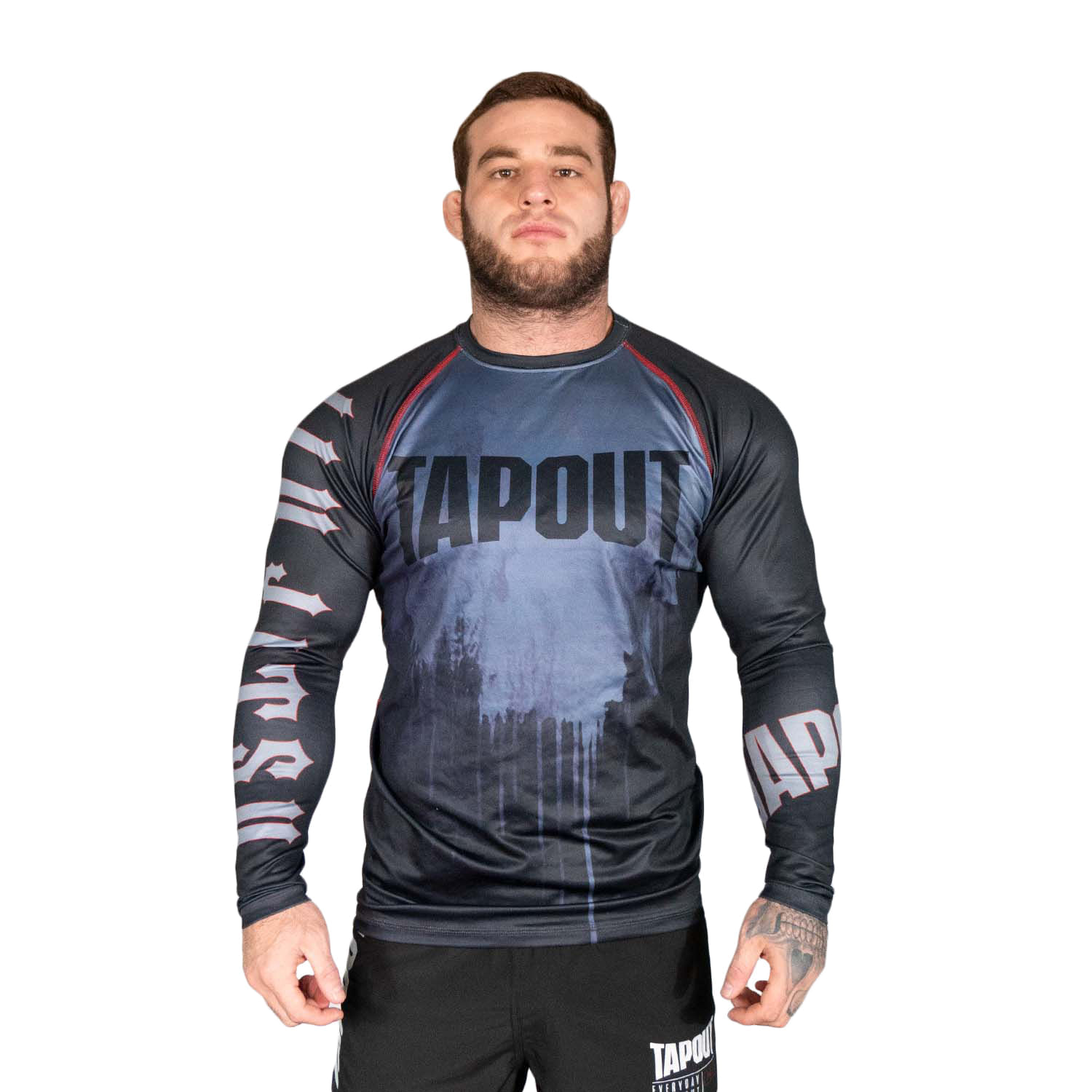 Polo Deportivo Tapout Hombre Proudly Negro
