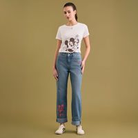 Jean Mujer Valentine Disney Wide Leg