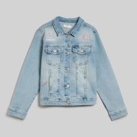 Casaca Para Teen Niña Denim Lente Zubito