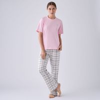Pijama Mujer Romance Hypnotic Manga Corta + Pantalón