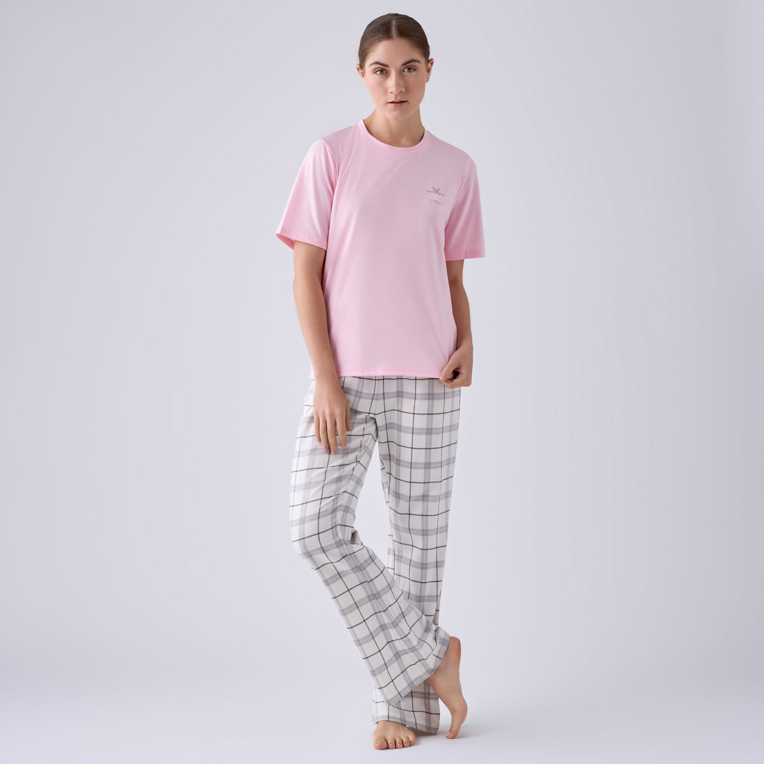 Pijama Mujer Romance Hypnotic Manga Corta + Pantalón