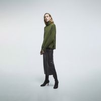 Chompa Mujer Sfera Punto Liso Verde