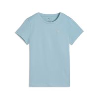 Polo Deportivo Puma Mujer 691855 47 Ess Elevated Tee Celeste