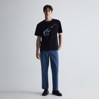 Polo Hombre Sfera Guitarra Negro