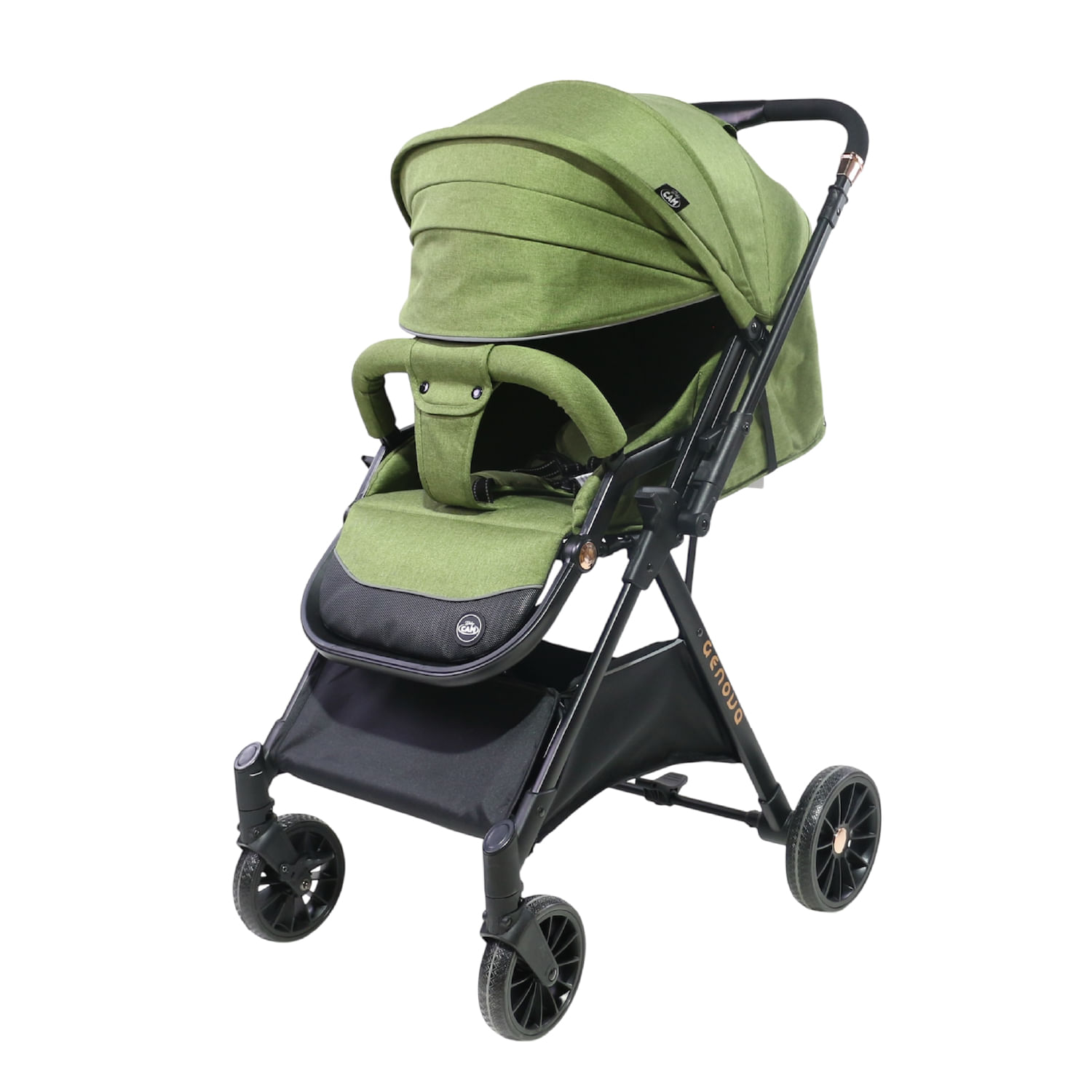 Coche paseo genova baby cam verde