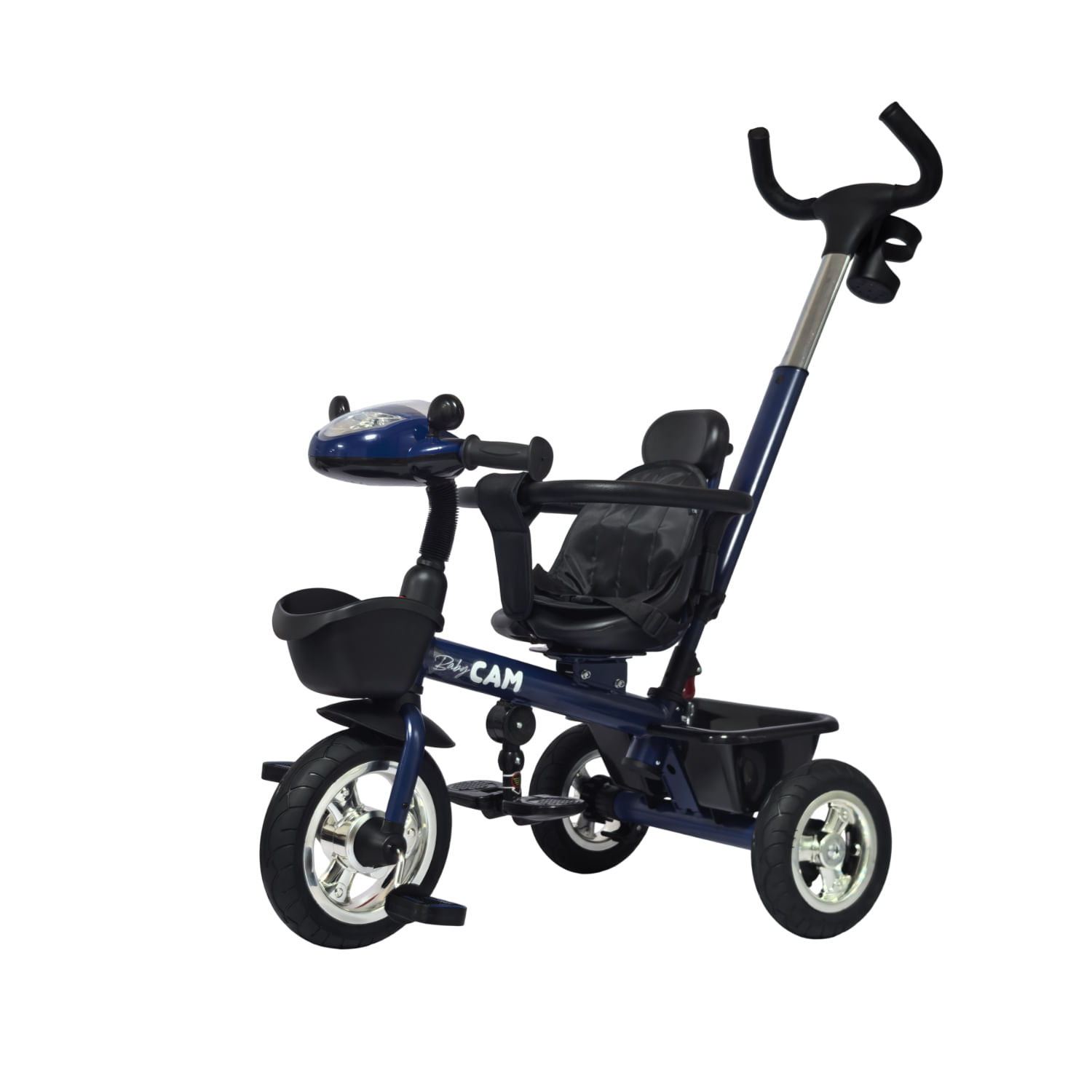 Triciclo prime baby cam bluetooth azul