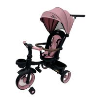 Triciclo flex plegable baby cam rosado
