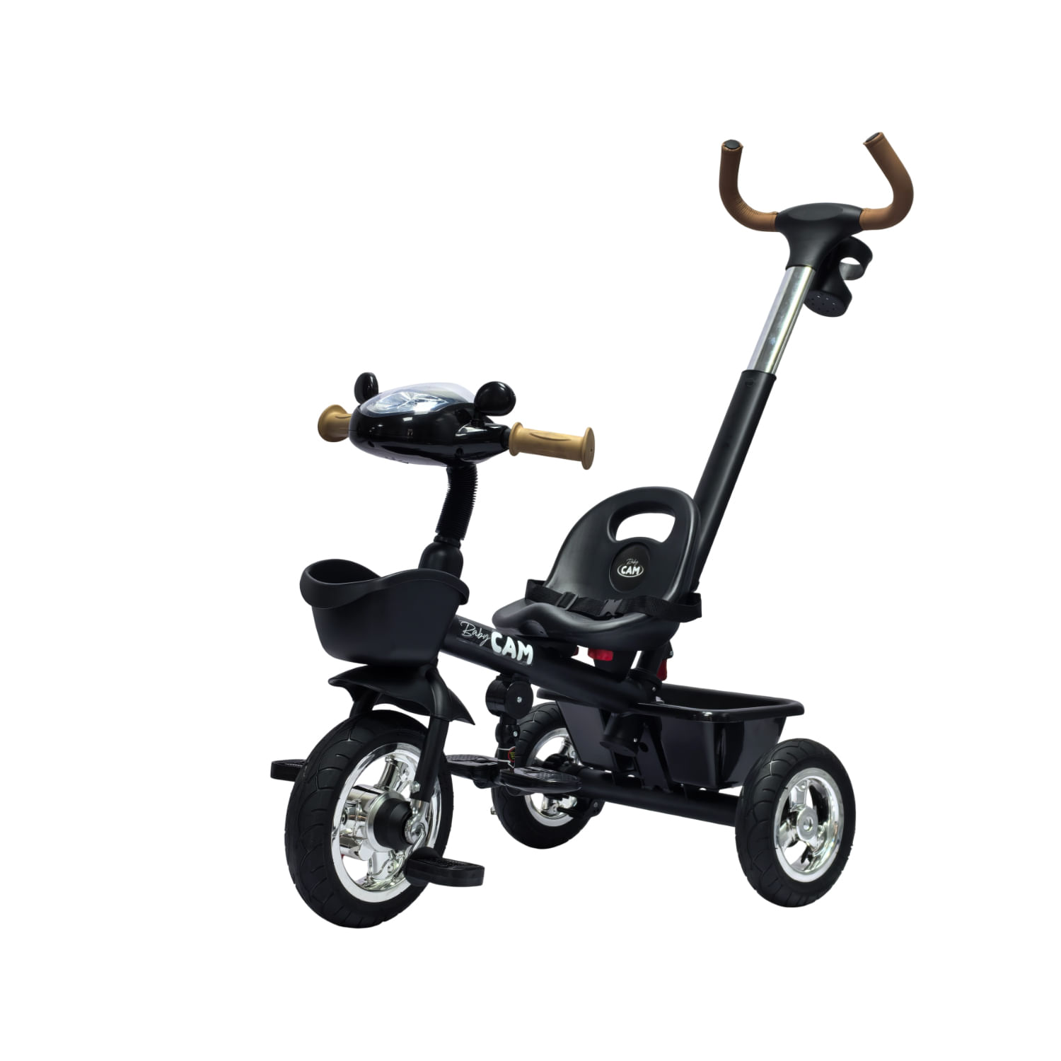 Triciclo saibot baby cam bluetooth negro