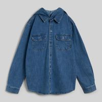 Camisa Para Teen Niño Denim Cap Aereal