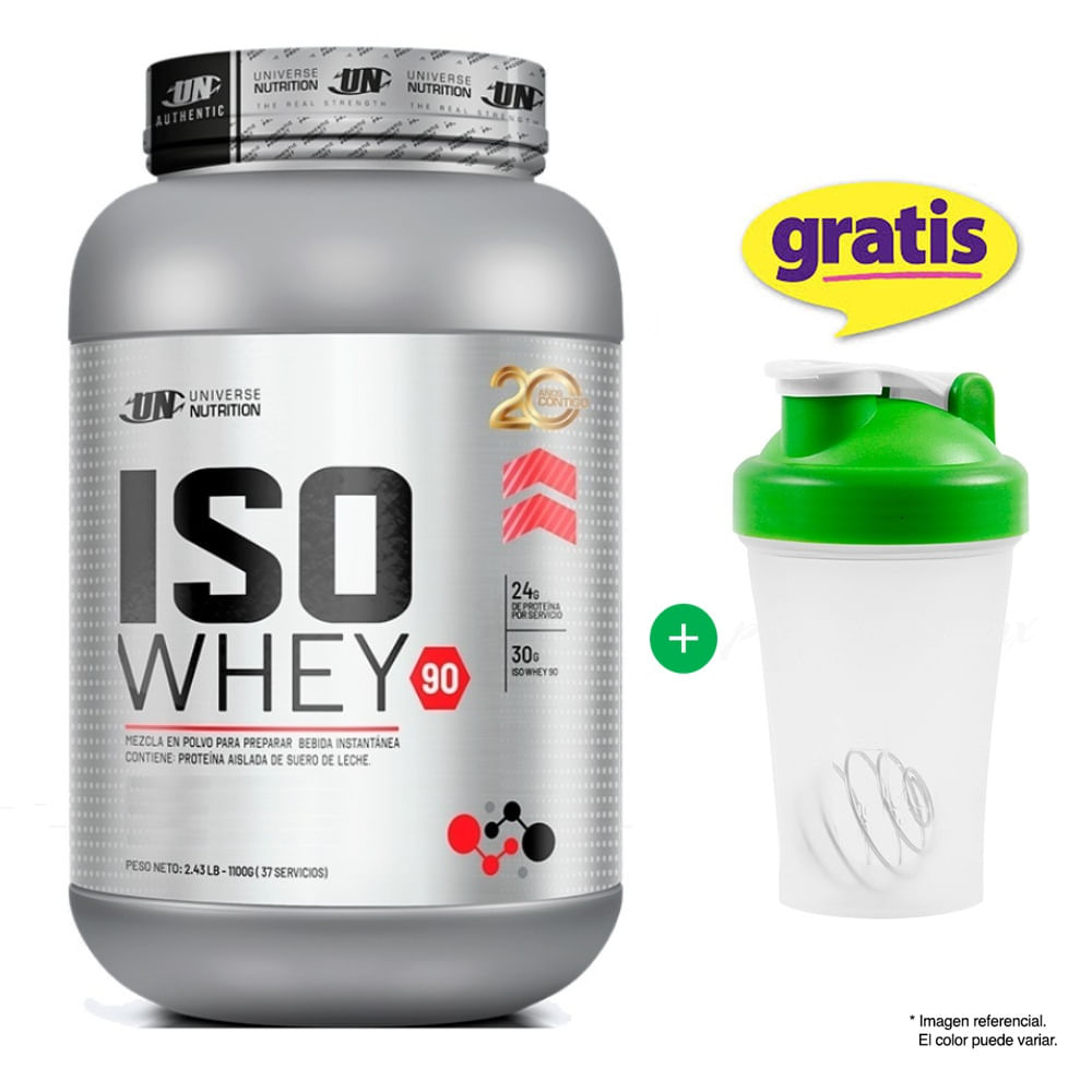Proteína Universe Nutrition Iso Whey 90 1.1kg Cookies & Cream
