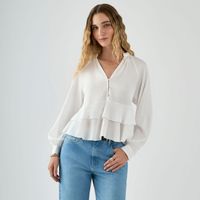 Blusa Mujer Bobos Malabar Manga Larga