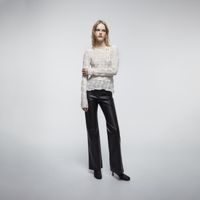 Polo Mujer Sfera Pieza Metalica Crudo
