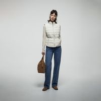 Abrigo Mujer Sfera Combinado Pu Circular Mx Crudo