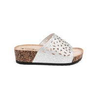 Sandalias Via Uno Mujer Lc054937 Plata