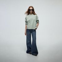 Polo Mujer Sfera Felpa Bordado Bolitas Mx Verde Pistacho