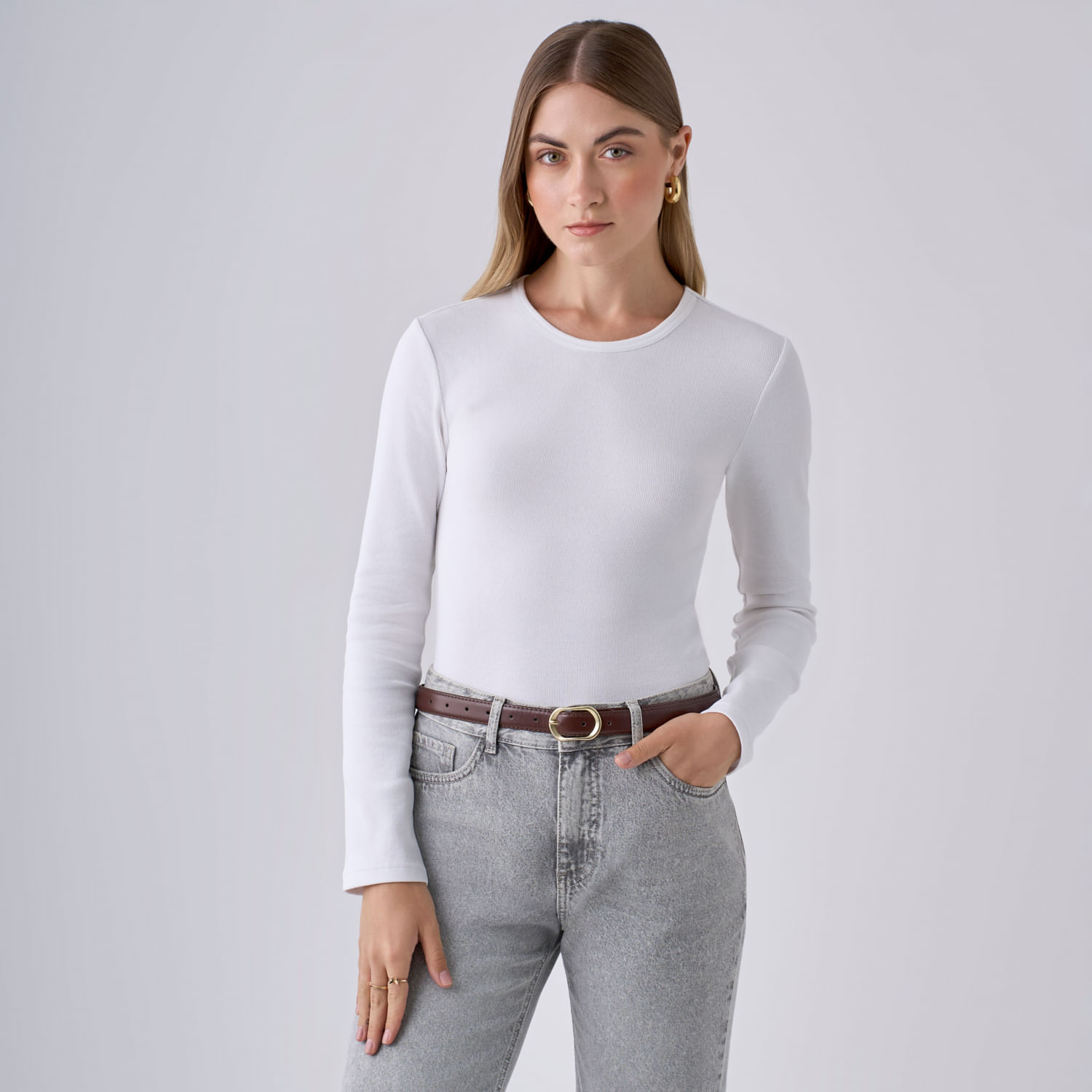 Polo Mujer New Dito Hypnotic Manga Larga