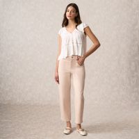 Jean Mujer Pink Amc Baggy