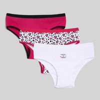 Pack X3 Calzones Para Teen Niña Zubito