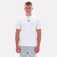 Polo Deportivo Reebok Hombre Adrian Ss Crew Tee Blanco