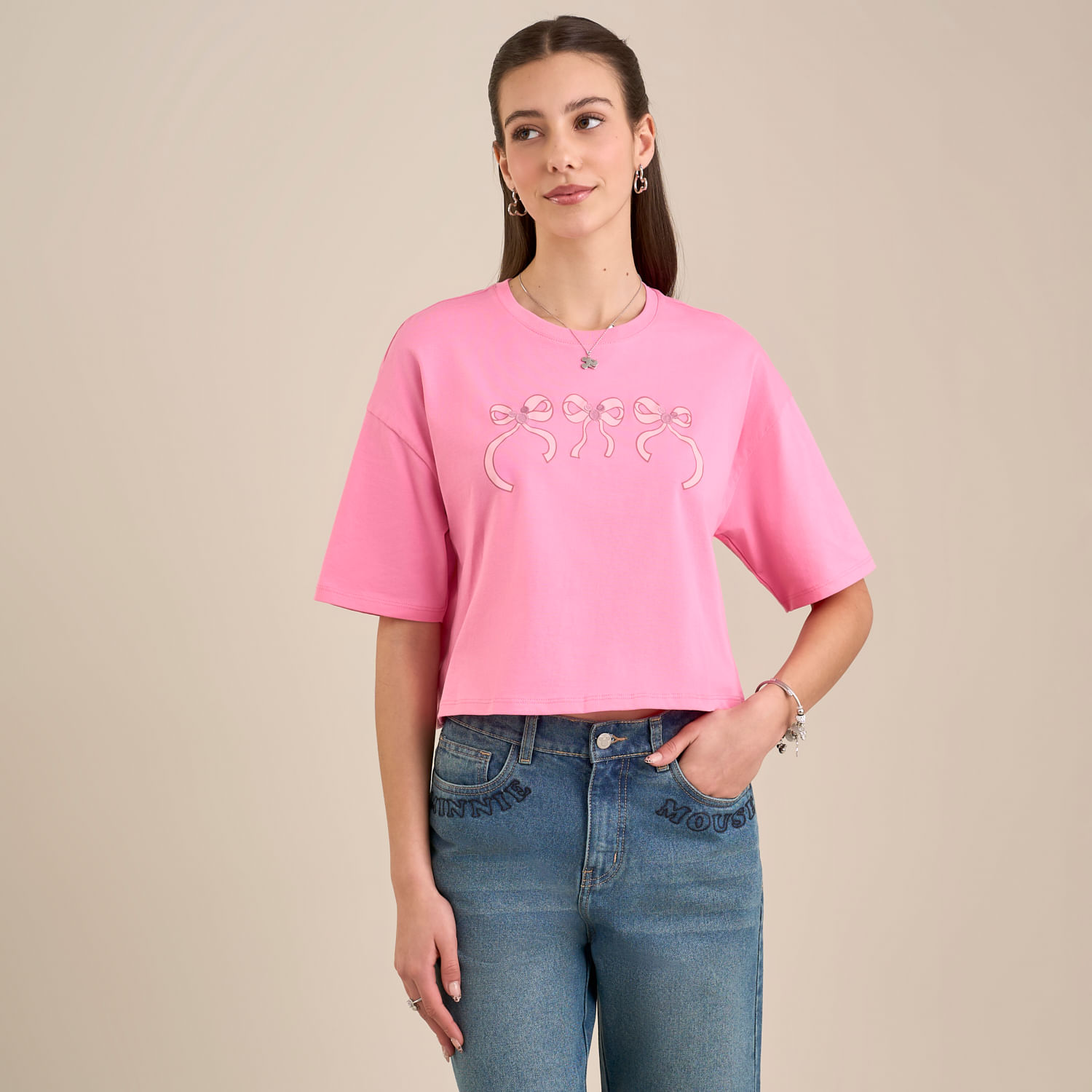 Polo Mujer Lazos Disney