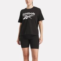 Polo Deportivo Reebok Mujer Oversized Crw Tee Negro