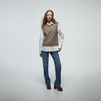 Chompa Mujer Sfera Soft Cuello Caja One Gris Metal