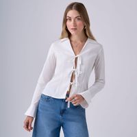 Blusa Mujer Lazos Hypnotic