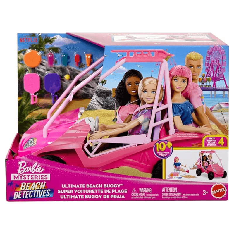 Barbie Detectives En La Playa - Vehículo Buggy De Playa
