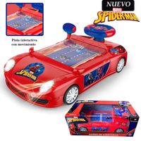 Juguete Coche de Carrera Consola SPIDERMAN con Sonido SPI-001