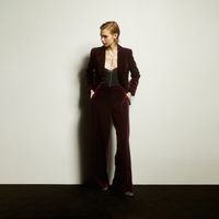 Pantalón Mujer Sfera Terciopelo Burdeo