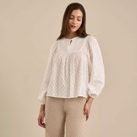 Blusa Mujer Panel Amc Manga Larga