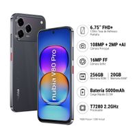 Smartphone ZTE Nubia V80 Pro (8+12)GB+256GB Negro