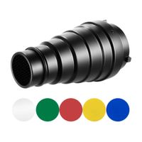 Snoot Neewer c/5 filtros de color