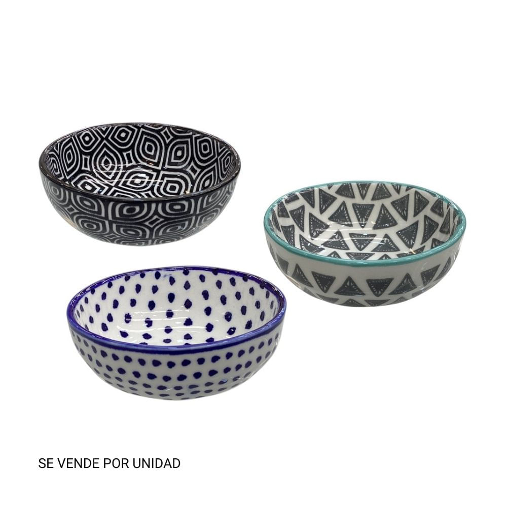 Bowl Andes 9x4cm - Diseño Aleatorio Life Art