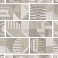 Pared Graficada Estonia Decor Beige 20x60cm 1.44m2 Gala