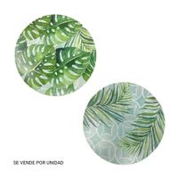 Individual Reversible Circular Hojas 34cm