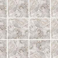Piso Cerámico Marmolizado Bolzano Silver 60x60cm 1.80m2 Celima