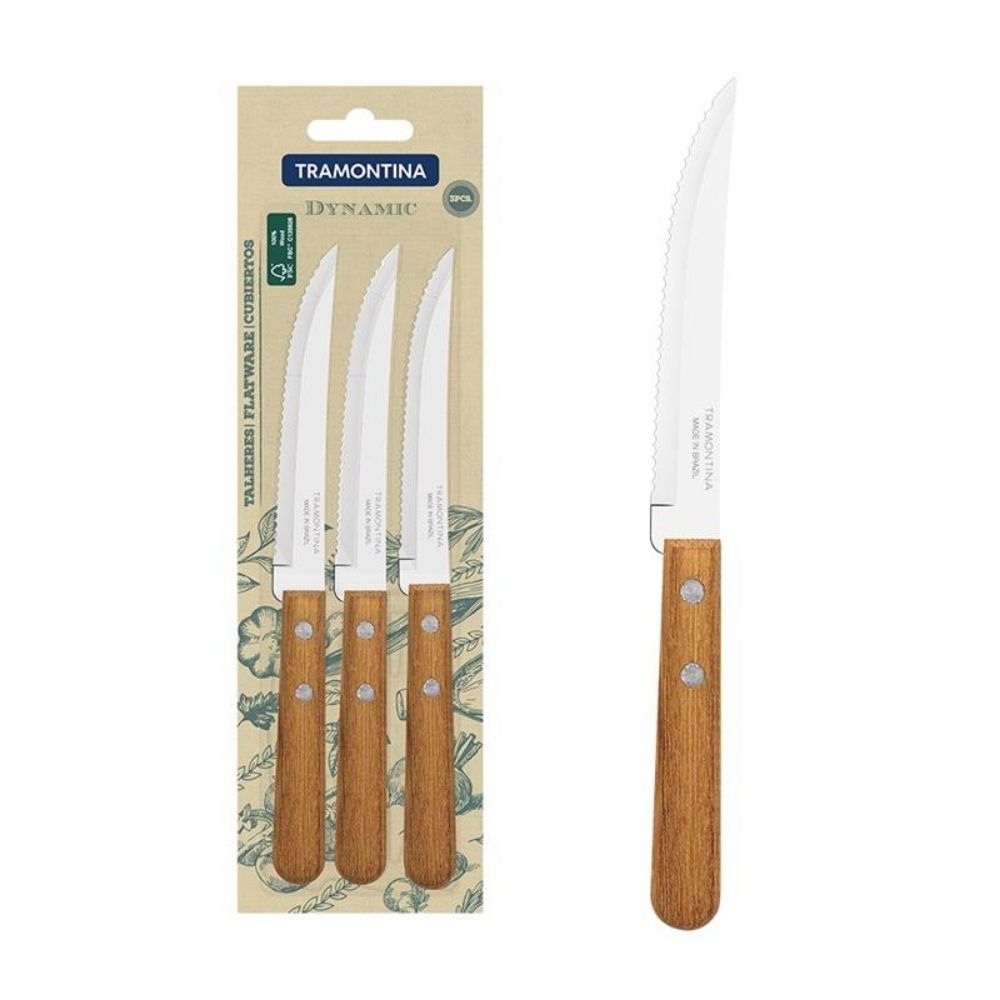 Juego de Cuchillos de Asado 3 piezas Dynamic