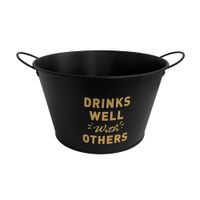 Hielera Urban Bar Negro 30x18cm Life Art