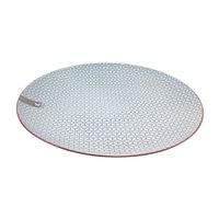 Plato Llano Mosaico Gris 27cm Life Art