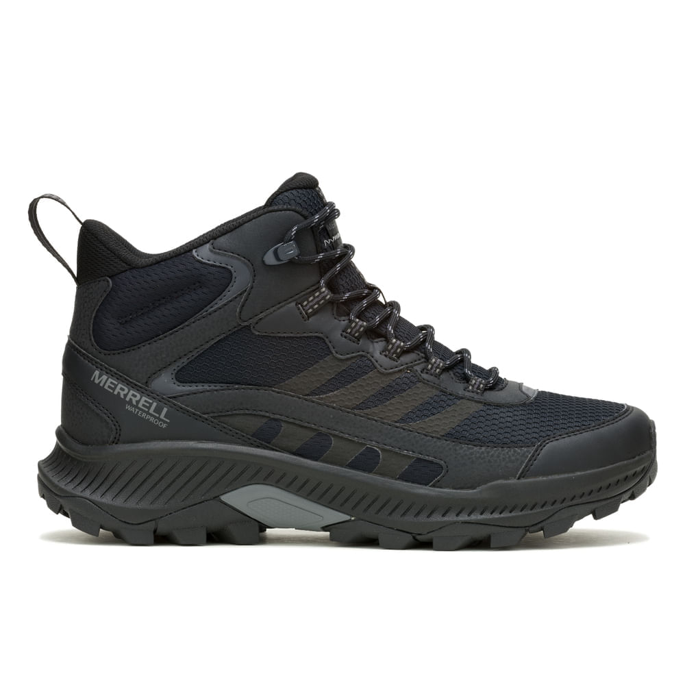 Zapatillas Outdoor Merrell Hombre Speed Strike 2 Mid Waterproof J037833 Negro
