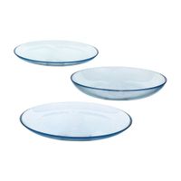 Juego de Platos Aqua 19cm/21cm/26cm Pasabahce