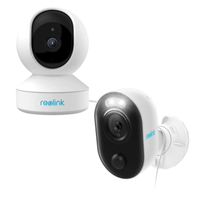 COMBO: 1 Cámaras de seguridad Reolink E1 3MP FHD Wifi  + 1 Cámaras de seguridad Reolink Lumus FHD Wi