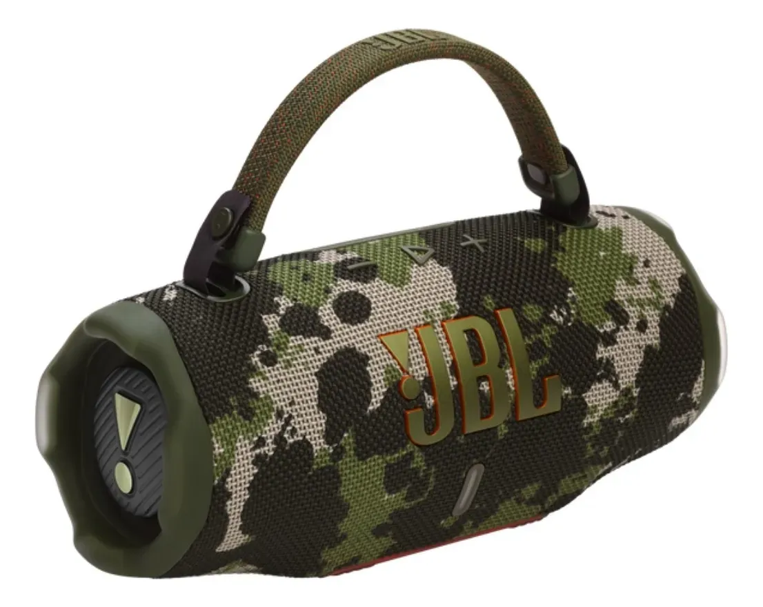 JBL Charge 6 | Parlante Bluetooth | Resistente Agua IP67 | 20H Batería | Powerbank | Camuflado